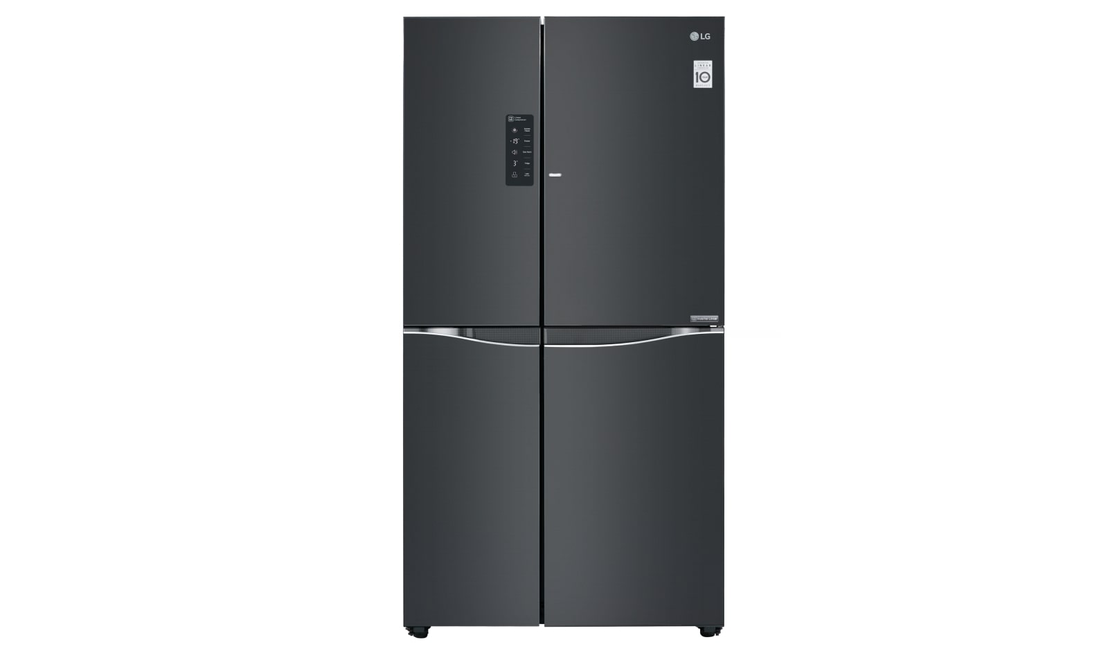 626L Luminous Black Side by Side Refrigerator - GC-M247UGBZ - GC
