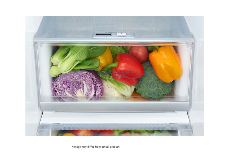 LG 665L Side by Side Fridge with InstaView Door-In-Door® in Matte Black Finish, GC-X247CQBV