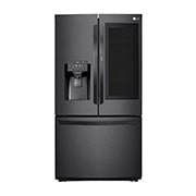 LG 626L InstaView™ Door-in-Door French Door Fridge in Black Finish, GC-X268NQSM