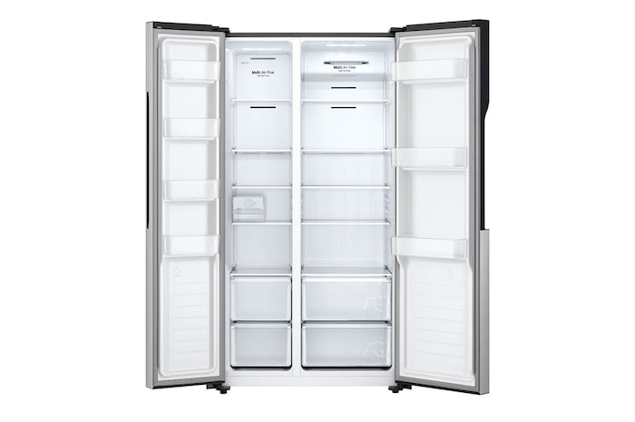LG 566L Side by Side Fridge in Stainless Finish , GCFB507PQAM