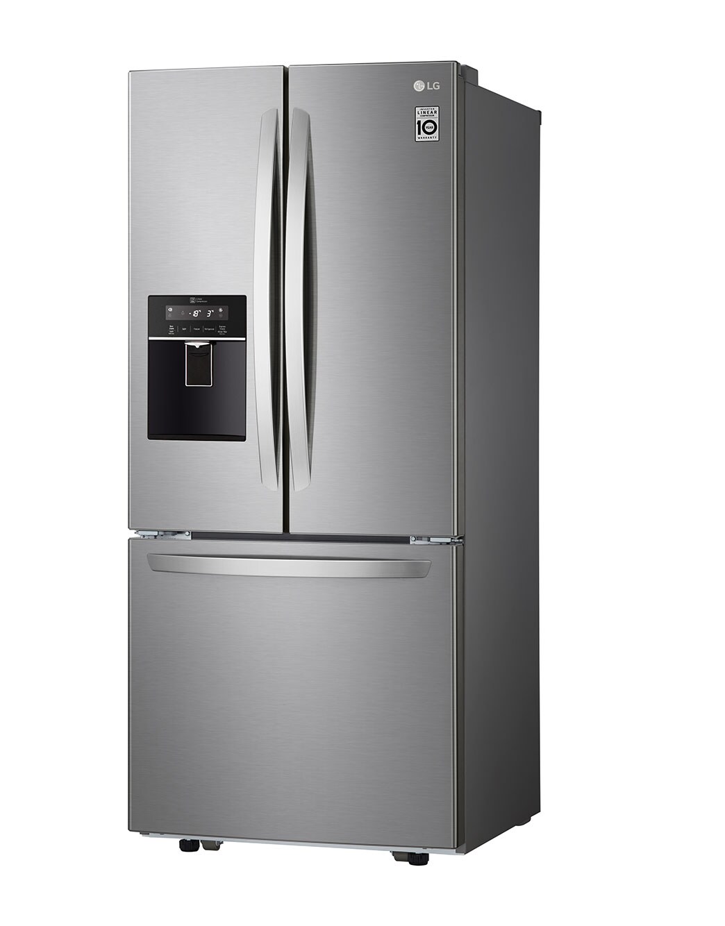 533L Platinum Silver French Door Refrigerator GMF223DLXQ GMF223DLXQ