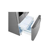 LG 533L Slim  French Door Fridge in Stainless Finish, GM-F223DLXQ