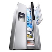 LG 614L Stainless Steel Side by Side Refrigerator, Door-in-Door™, GR-J237JSNN