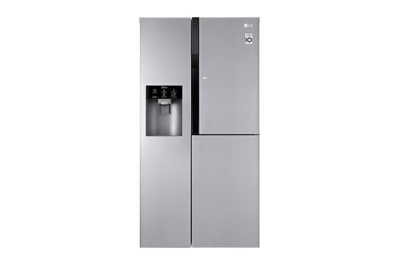 LG 614L Stainless Steel Side by Side Refrigerator, Door-in-Door™, GR-J237JSNN