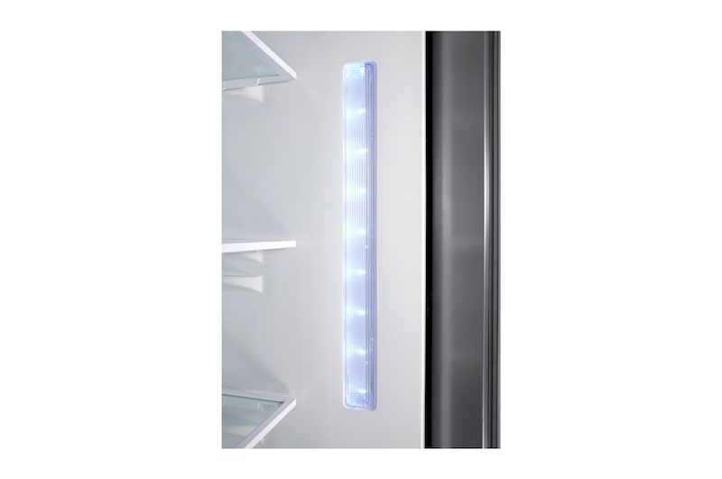 LG 614L Stainless Steel Side by Side Refrigerator, Door-in-Door™, GR-J237JSNN