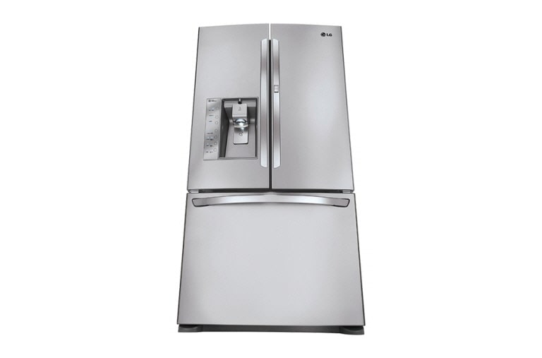 LG 694L Luxury Silver Side by Side Refrigerator, Door-in-Door™, GR-J268LSJV