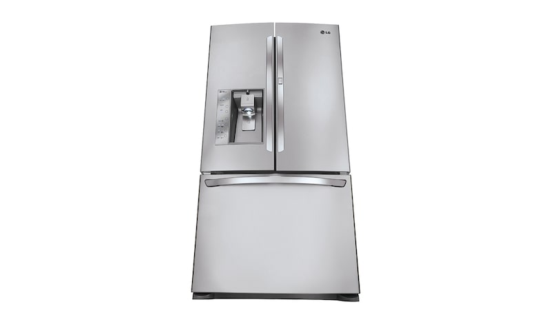 LG 694L Luxury Silver Side by Side Refrigerator, Door-in-Door™, GR-J268LSJV