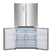 LG 608L P-Next 6 Shiny Steel Side by Side Refrigerator, Door-in-Door™, GR-M24FWCHL