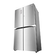 LG 608L P-Next 6 Shiny Steel Side by Side Refrigerator, Door-in-Door™, GR-M24FWCHL