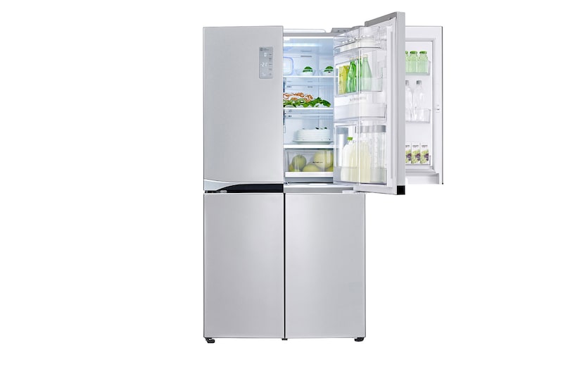 LG 608L P-Next 6 Shiny Steel Side by Side Refrigerator, Door-in-Door™, GR-M24FWCHL