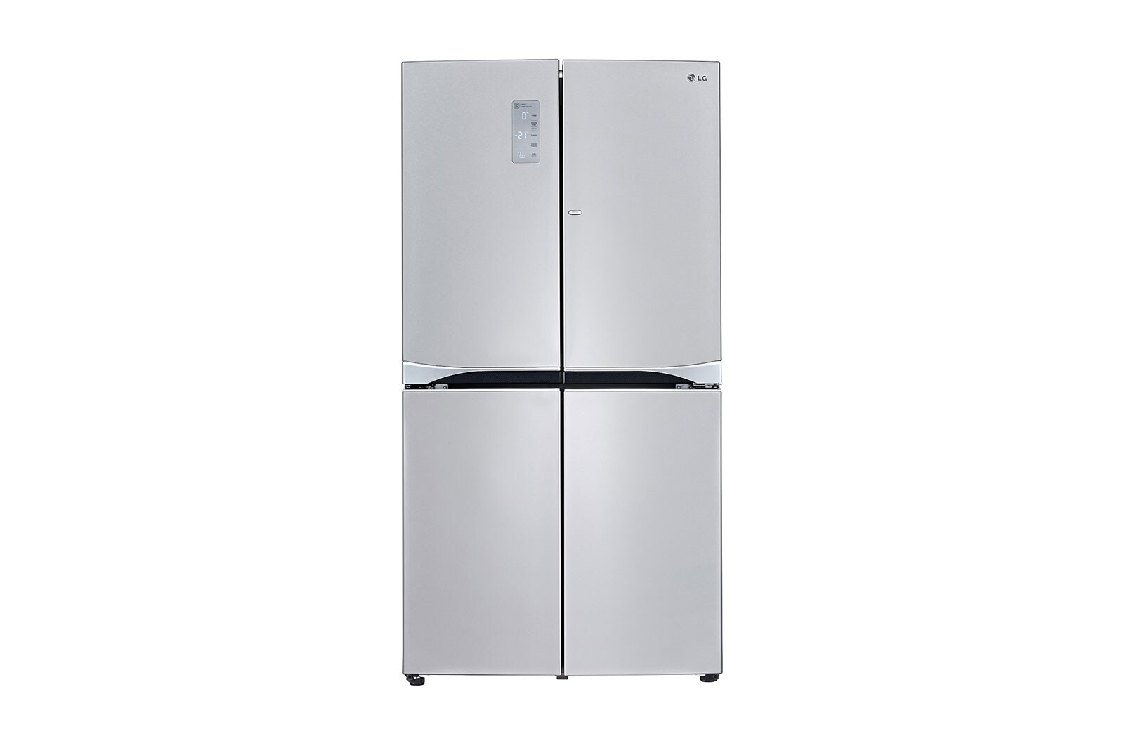 LG 608L P-Next 6 Shiny Steel Side by Side Refrigerator, Door-in-Door™, GR-M24FWCHL
