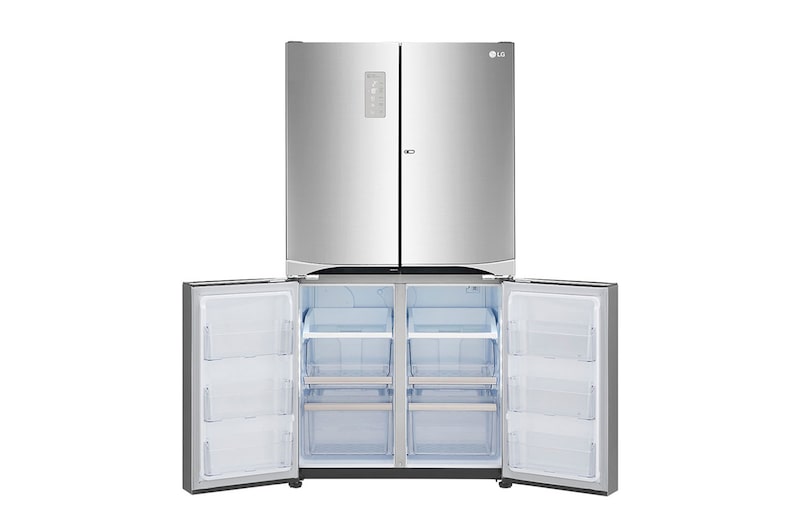 LG 608L P-Next 6 Shiny Steel Side by Side Refrigerator, Door-in-Door™, GR-M24FWCHL