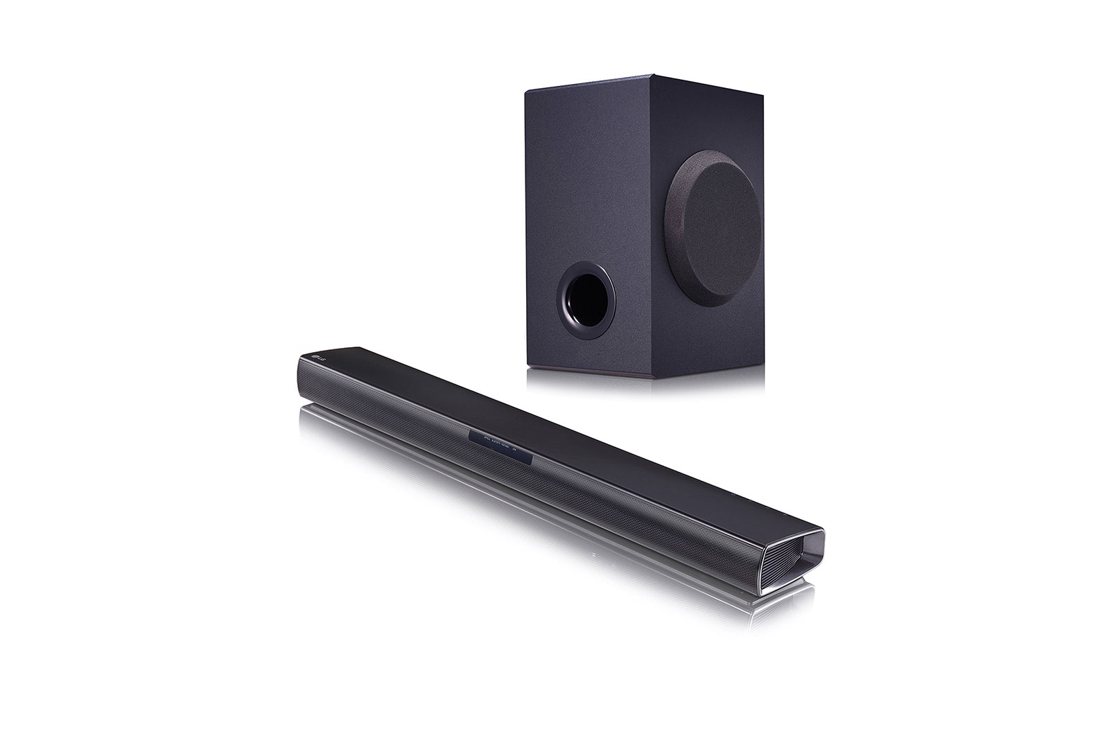 Front view with speaker
