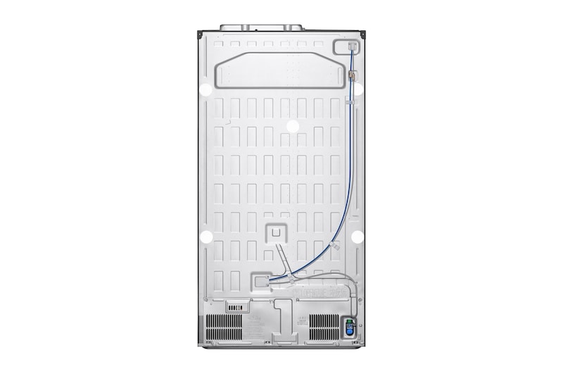 LG 674L InstaView™ Door-in-Door Side by Side Fridge with Uvnano™ Ice & Water Dispenser in Black Finish, GC-X257CQFS