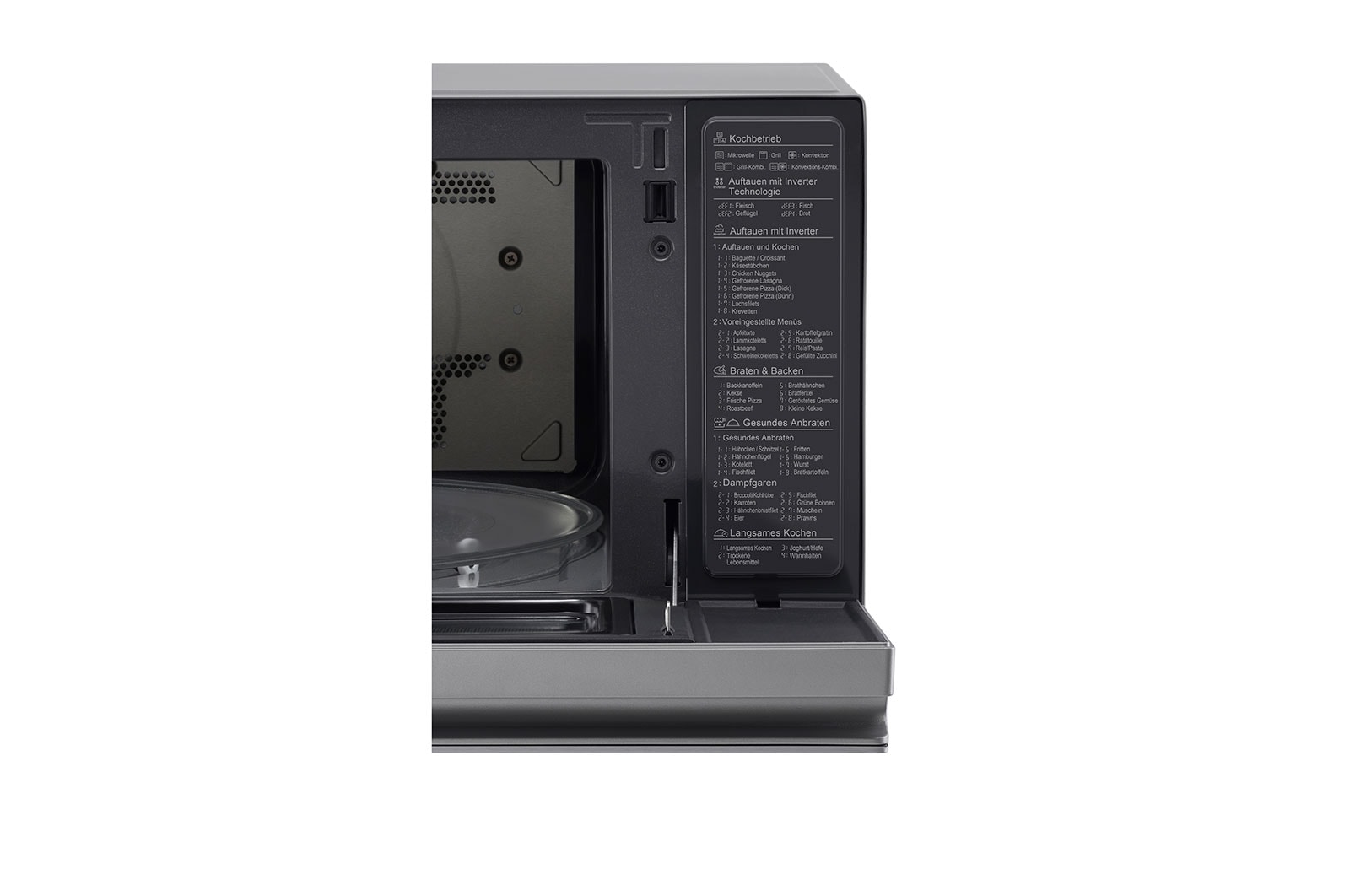 LG 39L NeoChef™ Convection Microwave oven with Smart Inverter, MJ3965ACS