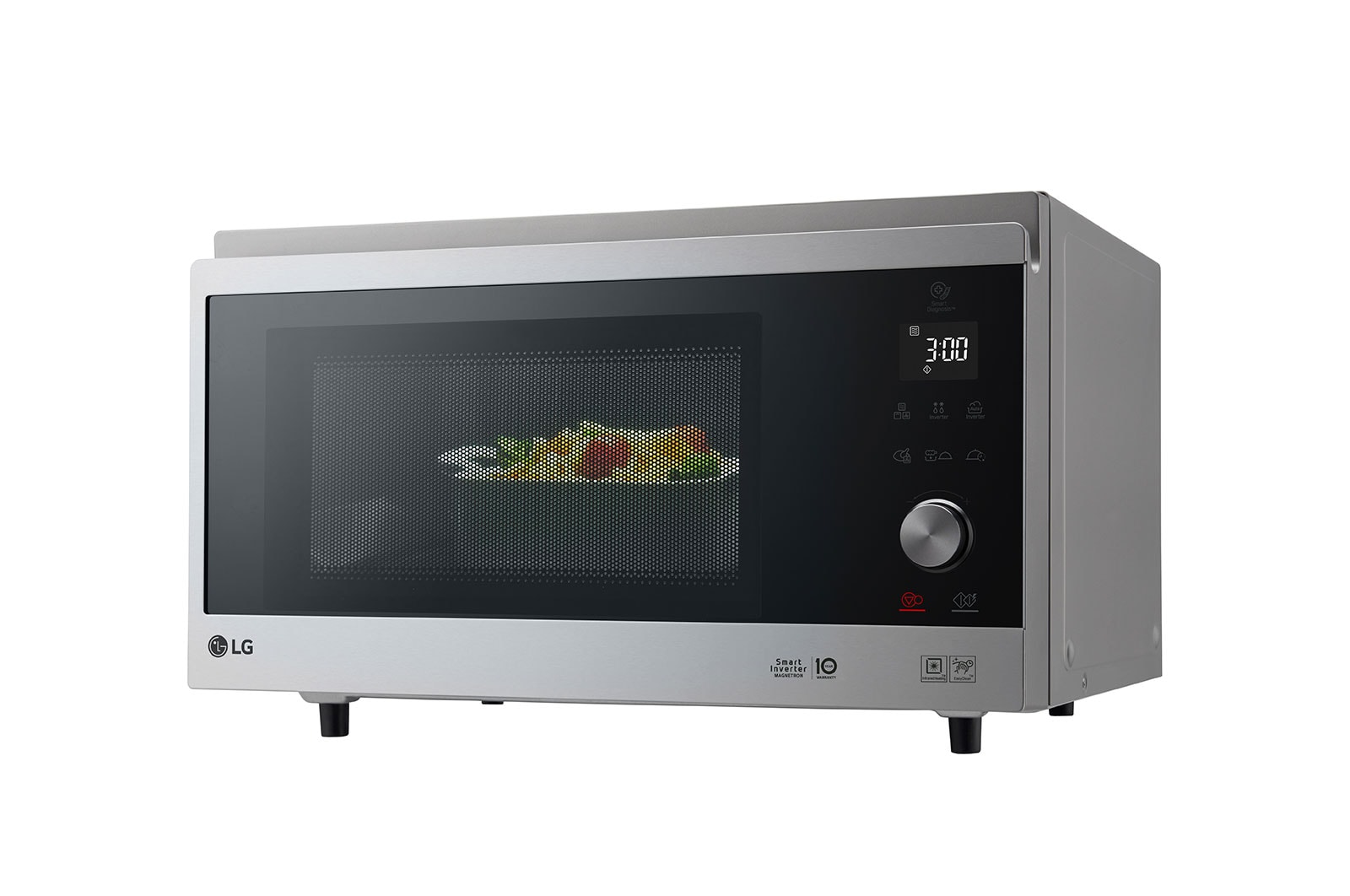 LG 39L NeoChef™ Convection Microwave oven with Smart Inverter, MJ3965ACS