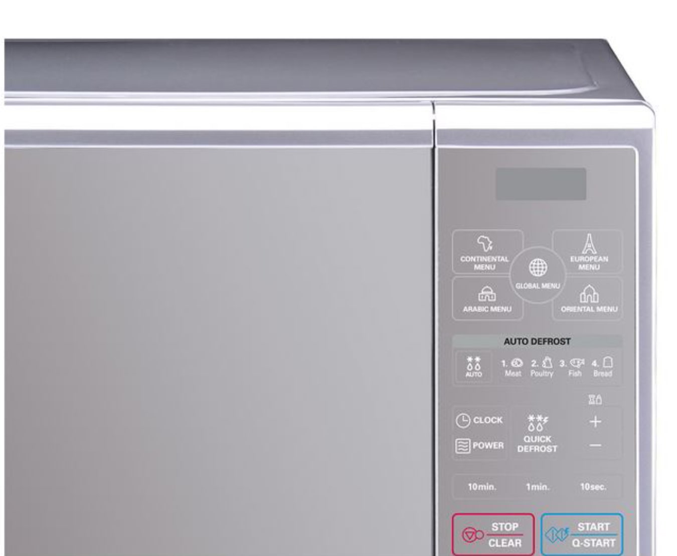 LG 30L Silver Microwave Oven, MS3040S