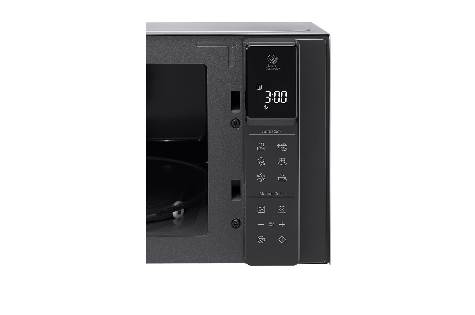 LG 42L NeoChef™ Solo Microwave Oven in Stainless Finish, MS4295CIS