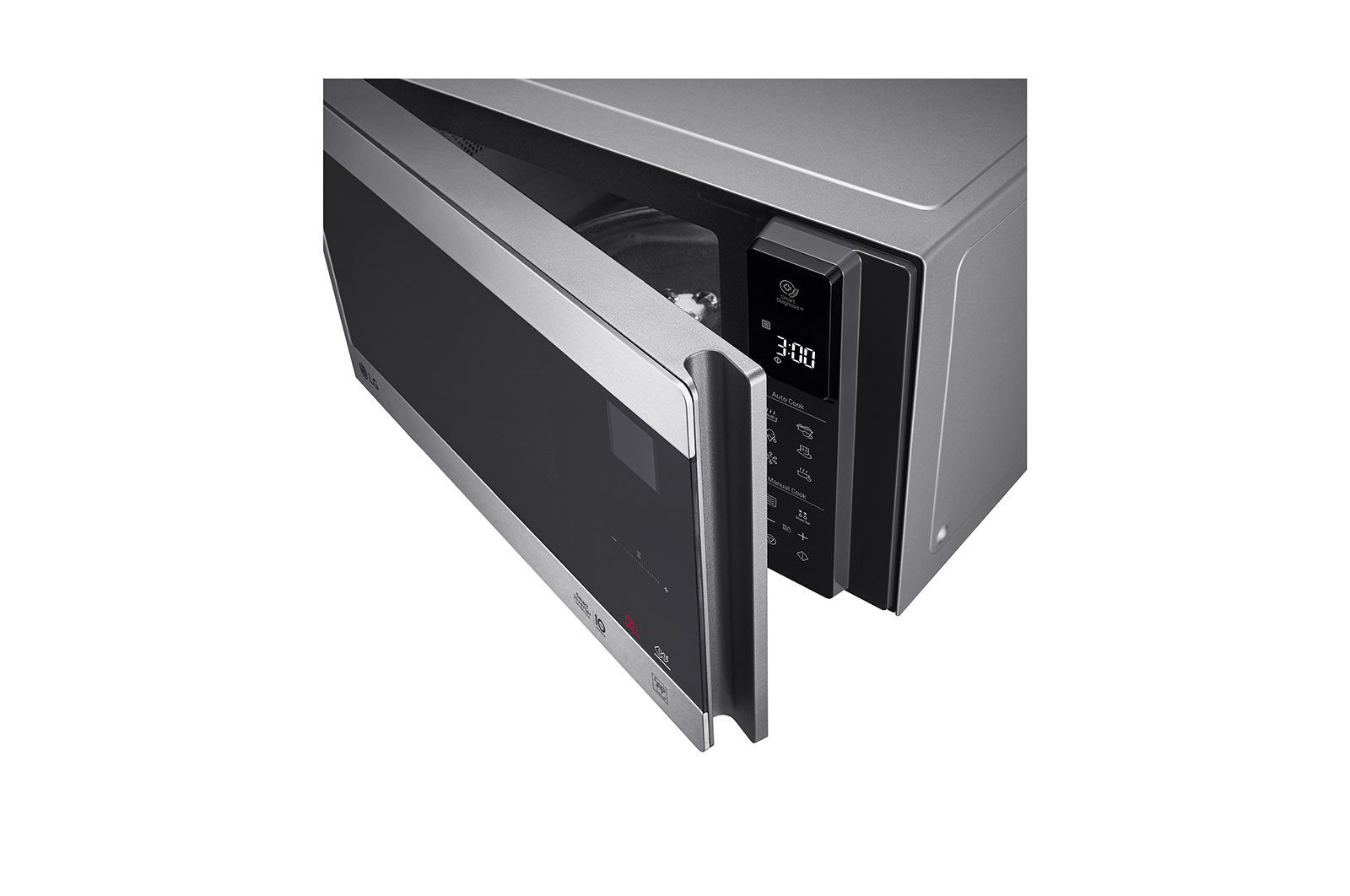 LG 42L NeoChef™ Solo Microwave Oven in Stainless Finish, MS4295CIS