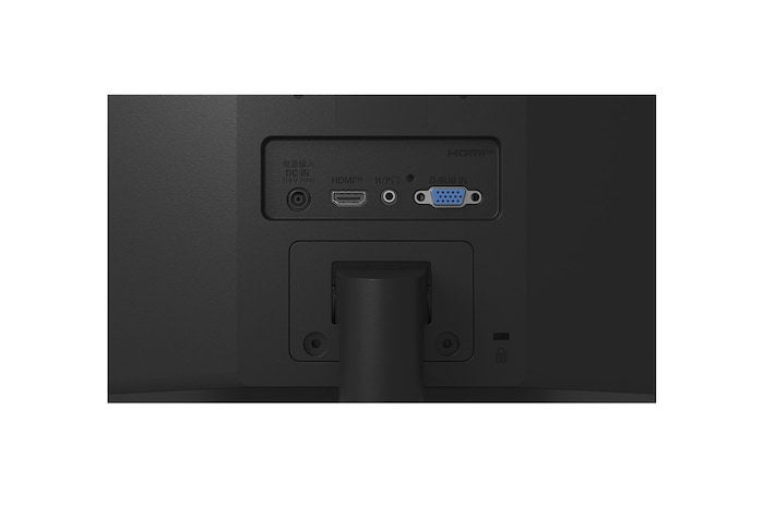 close-up view of ports