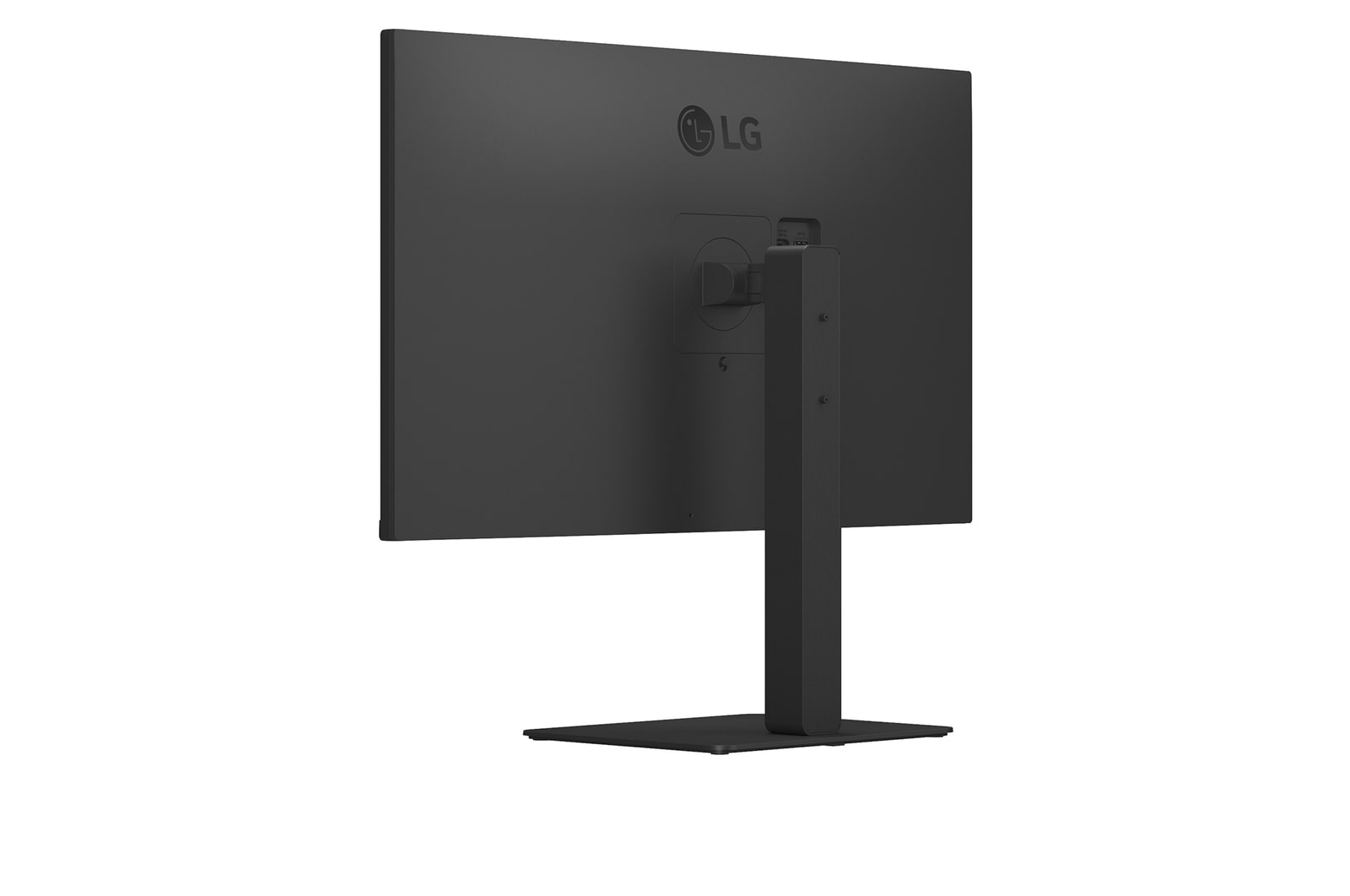 Top view with screen tilted in the opposite direction