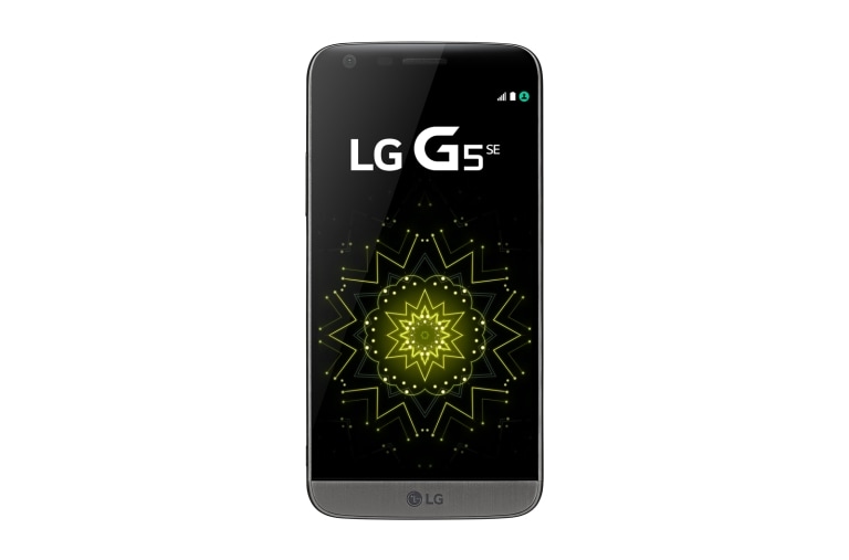 Front view of G5 SE Titan Modular Type Smartphone  LGH840