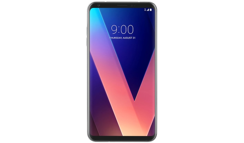 LG V30+ Cloud Silver with Wide Angle Lenses, LGH930G