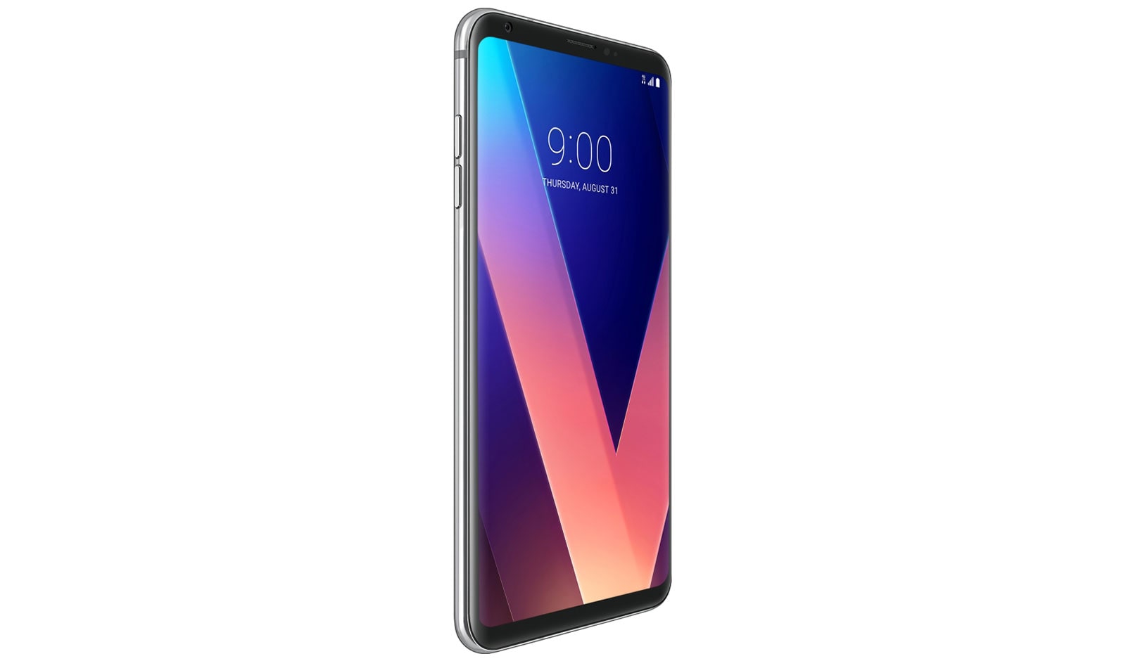 LG V30+ Cloud Silver with Wide Angle Lenses, LGH930G