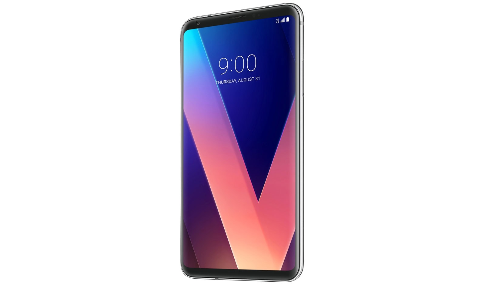 LG V30+ Cloud Silver with Wide Angle Lenses, LGH930G
