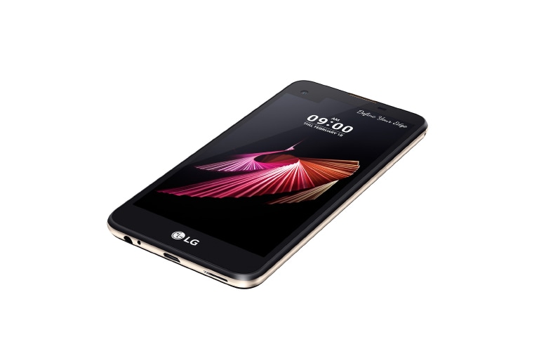 LG X Screen Black | Purity of Design, LGK500Z