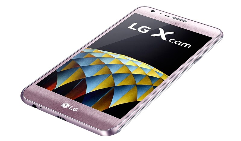LG X Cam Pink Gold with Dual Camera, LGK850Z