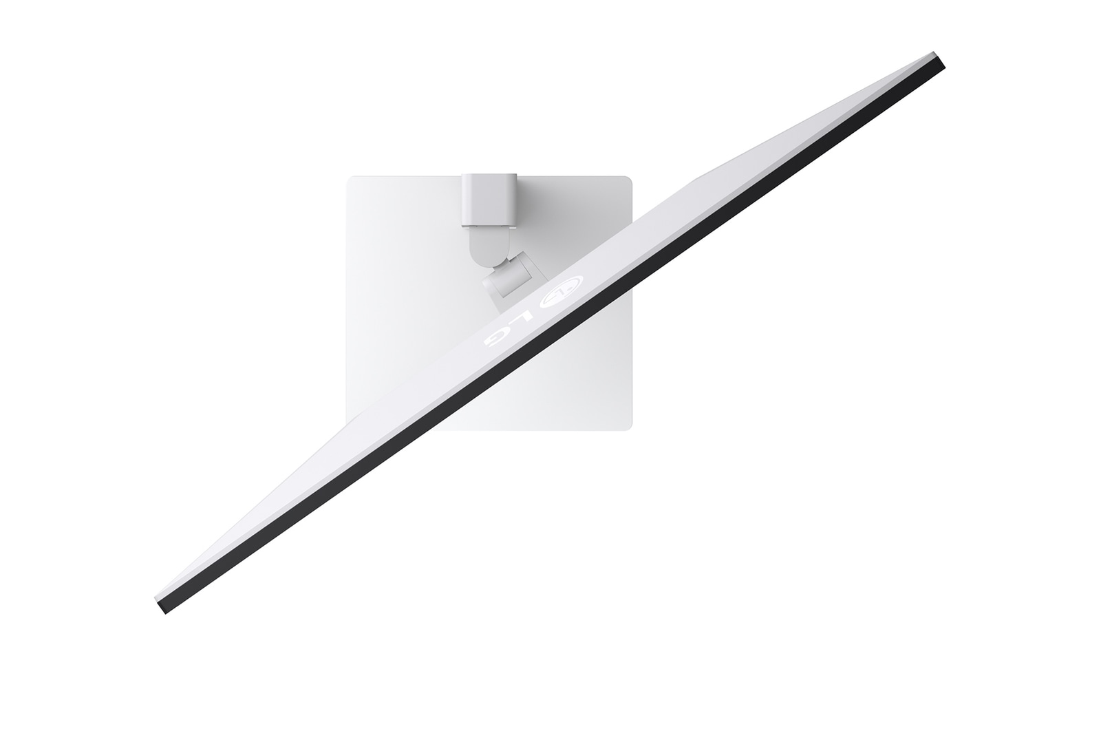Top view – swiveled right