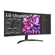 LG 34" 21:9 Curved UltraWide™ QHD (3440 x 1440) Monitor, 34WQ60C-B