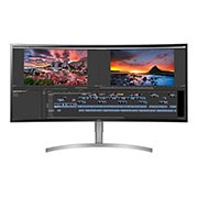 Front view of 38&#34; Class 21:9 UltraWide™ WQHD&#43; IPS Curved LED Monitor (37.5&#34; Diagonal) 38WK95C-W