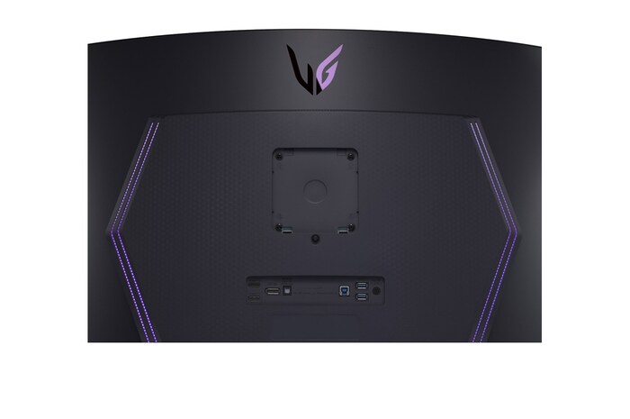 LG 45'' UltraGear™ OLED Curved Gaming Monitor WQHD with 240Hz Refresh Rate 0.03ms (GtG) Response Time, 45GR95QE-B