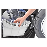 LG 16kg A+++ Dual Inverter Heat Pump Dryer in Black Finish, RH16U8JVCW