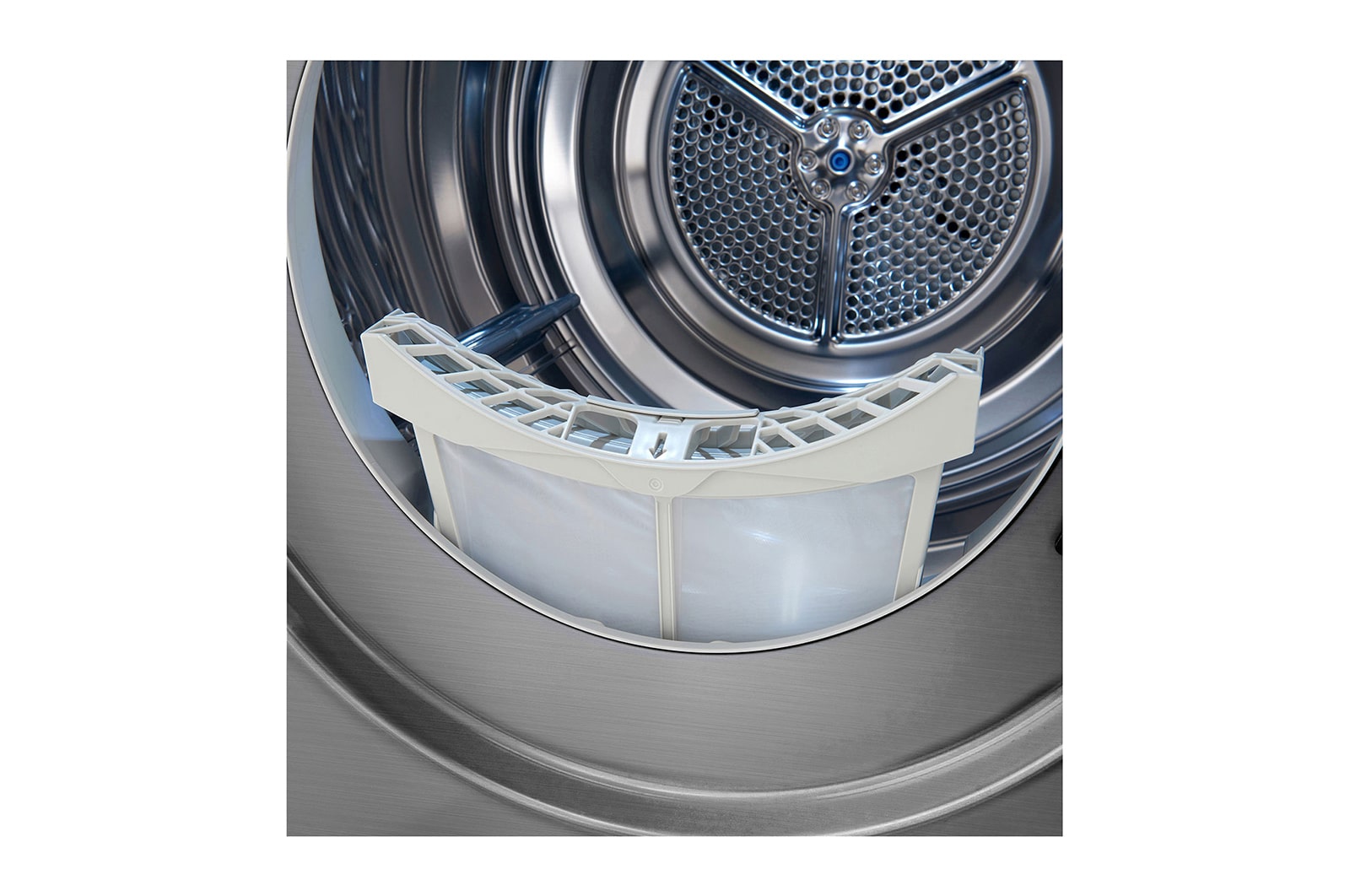 LG 9kg A+++ Dual Inverter Heat Pump Dryer in Stainless Finish, RH90V9PV8N