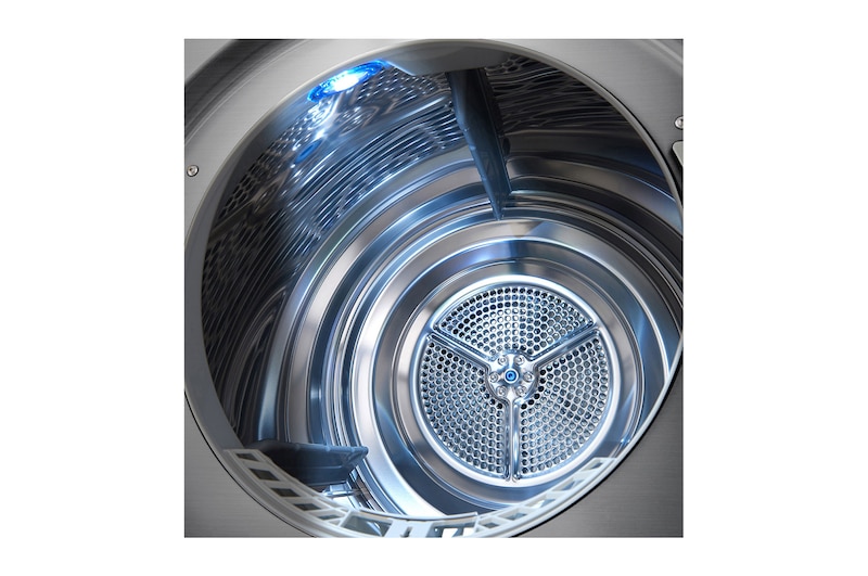 LG 9kg A+++ Dual Inverter Heat Pump Dryer in Stainless Finish, RH90V9PV8N
