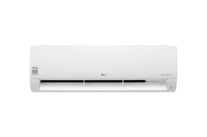 Front view with open ac air flow