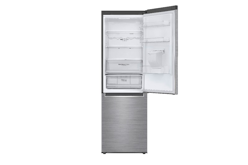 LG 373L Silver, Bottom Freezer, Inverter Linear Compressor, GC-F459NLJZ
