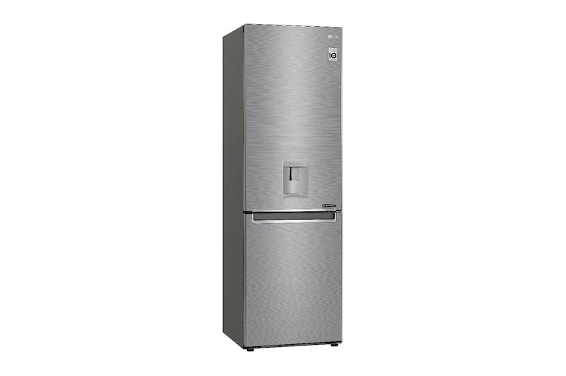 LG 373L Silver, Bottom Freezer, Inverter Linear Compressor, GC-F459NLJZ