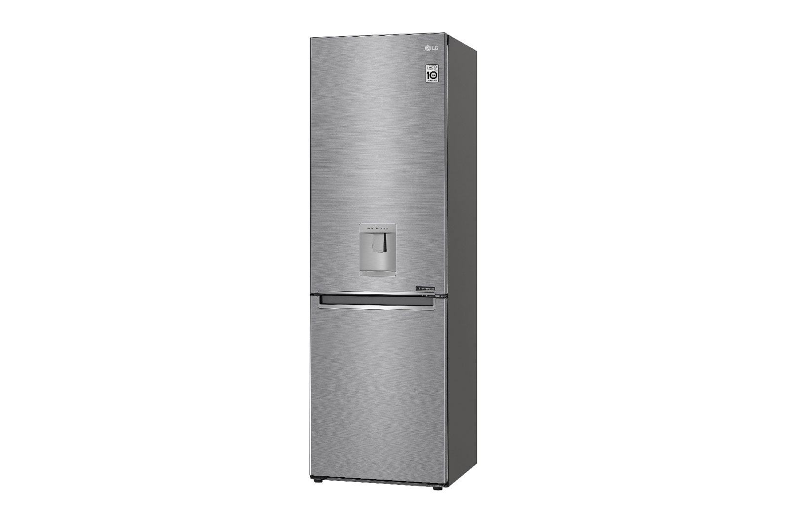 LG 373L Silver, Bottom Freezer,  Inverter Linear Compressor, GC-F459NLJZ
