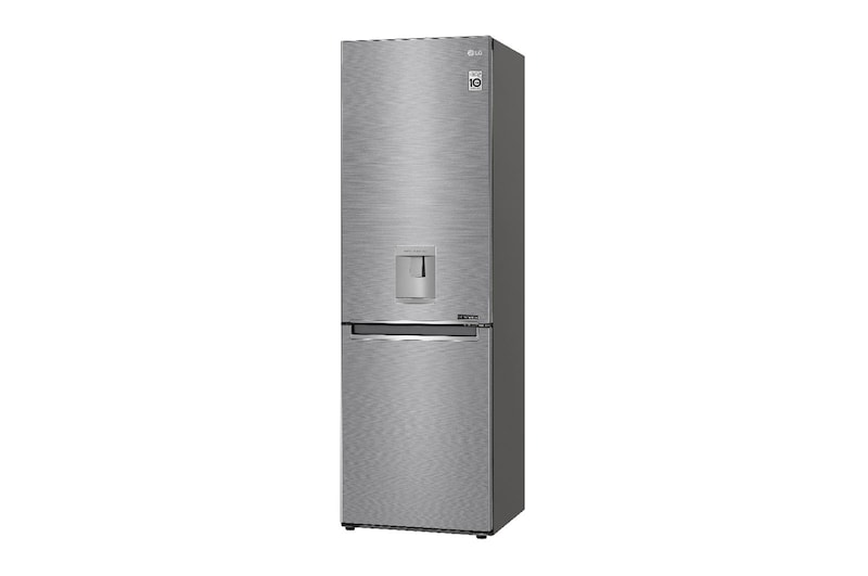 LG 373L Silver, Bottom Freezer, Inverter Linear Compressor, GC-F459NLJZ