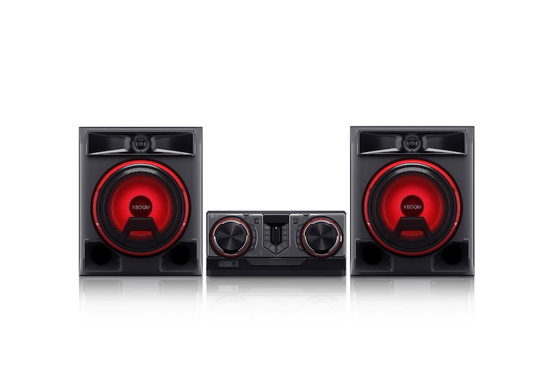Front view of xboom