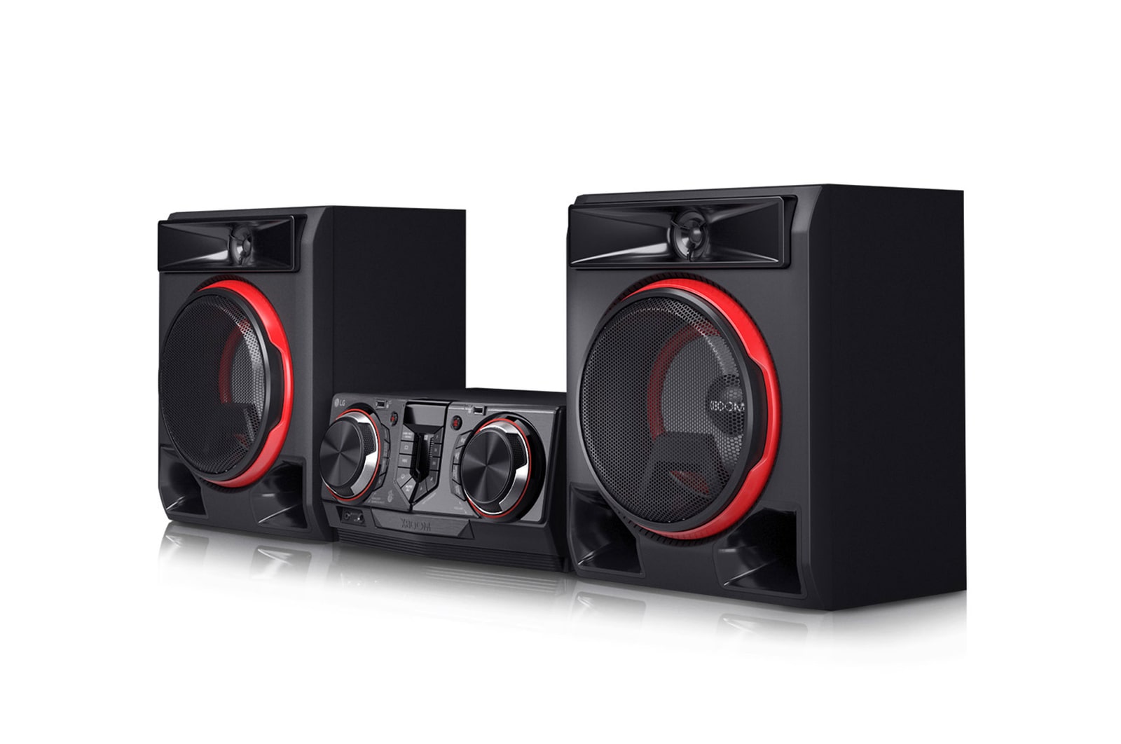 Right side view of xboom