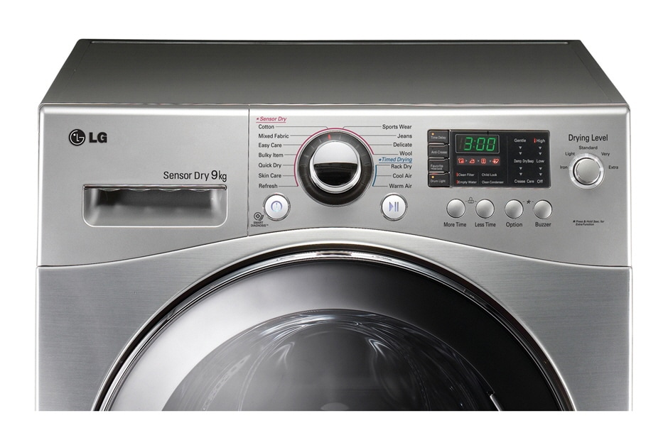 9kg Metallic Condenser Tumble Dryer - RC9041C3Z | LG South Africa