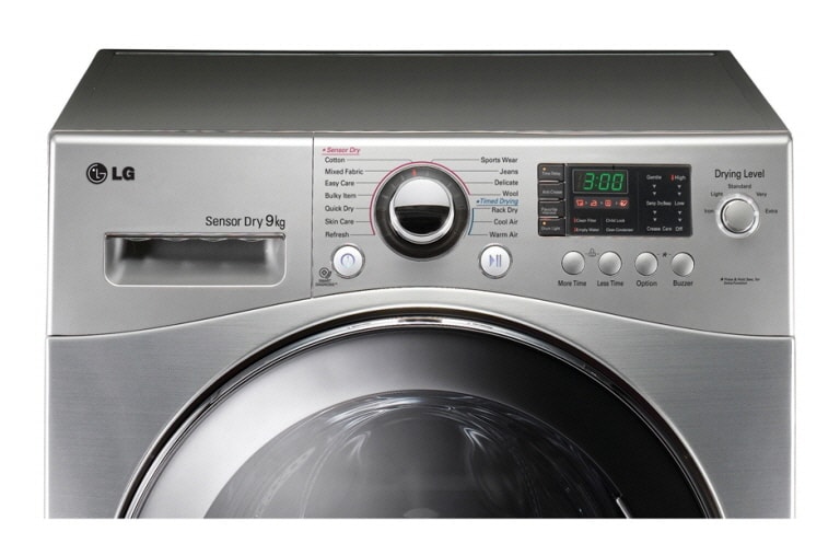 LG  9kg Metallic Condenser Tumble Dryer, RC9041C3Z