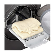 LG 9kg A+++ -10 Dual Inverter Heat Pump Dryer in Black Finish, RC90V9JV2W