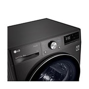 LG 9kg A+++ -10 Dual Inverter Heat Pump Dryer in Black Finish, RC90V9JV2W