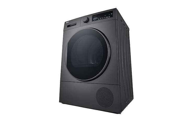 LG 8kg A++ Heat Pump Dryer in Black Finish, RH80T2SP7RM